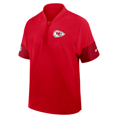 Kansas City Chiefs Sideline Coach Men's Nike NFL 1/2-Zip